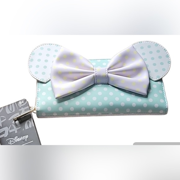 DISNEY MINNIE MOUSE POLKA DOT
LOUNGEFLY WALLET, NWT - Picture 5 of 5